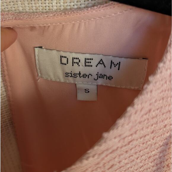 Dream Sister Jane Pink Bow Embellished Sleeveless Midi Dress, size S - Picture 4 of 9